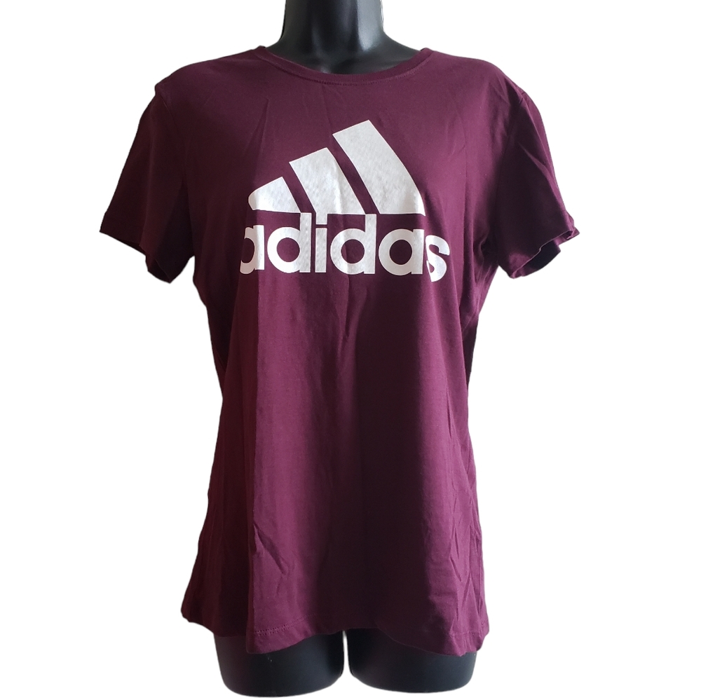 Adidas Womens Logo Golf Tee T-Shirt